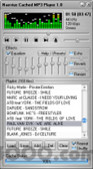 Naevius Cached MP3 Player screenshot